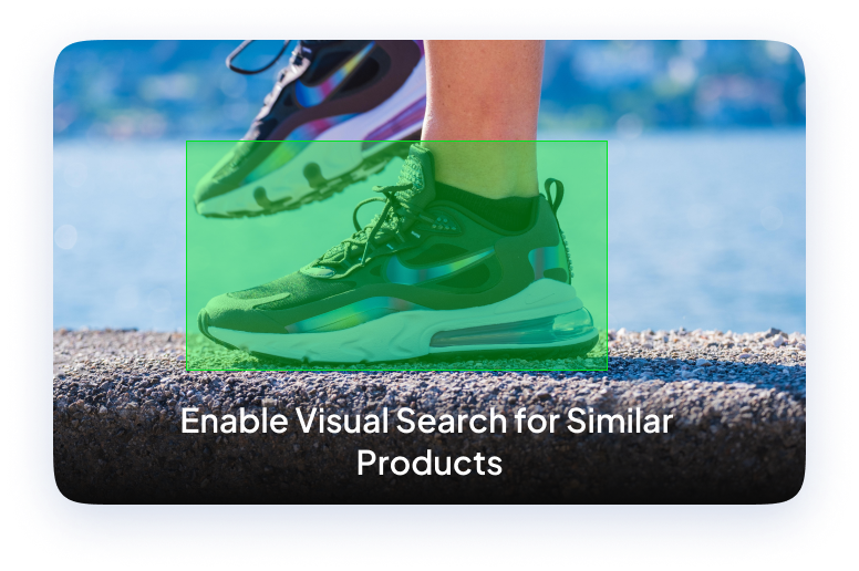 Object detection on shoes