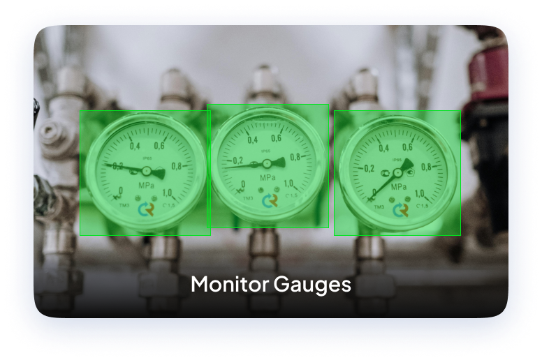 Monitor gauges