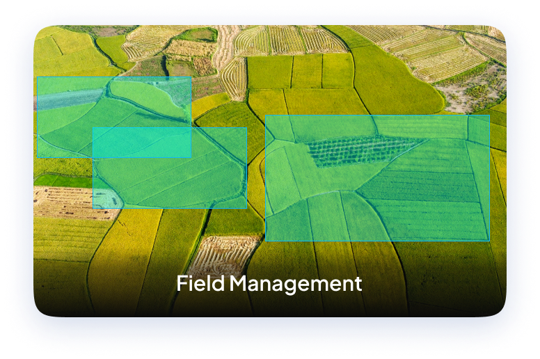 Object detection on land that is Agricultural