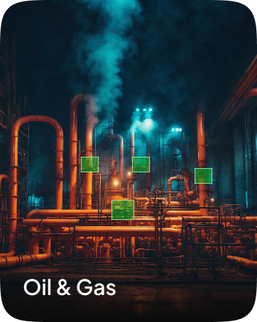 Object detection on oil factory Pipeline